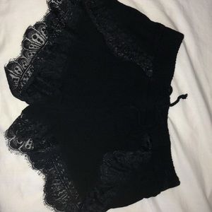 Lace shorts